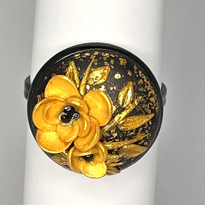 Gold Rose (black band)