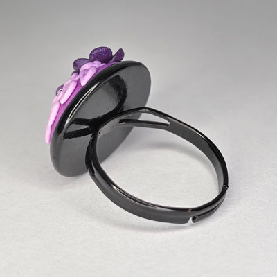 Purple Roses (black band)