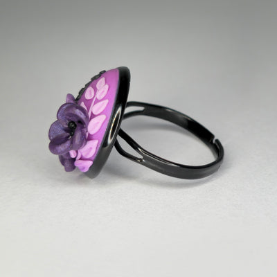 Purple Roses (black band)