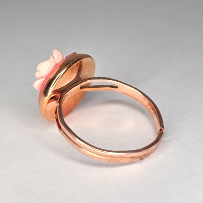 Coral Rose (rose gold band) (Copy)