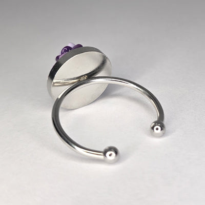 Violet (silver band)