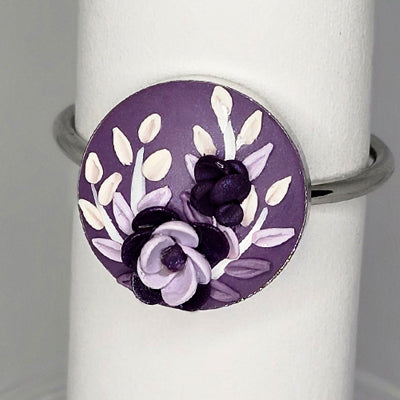 Violet (silver band)