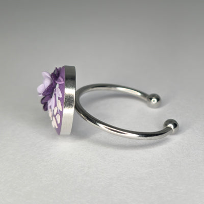 Violet (silver band)