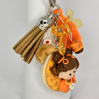 Charm: Japanese Girl (Orange)