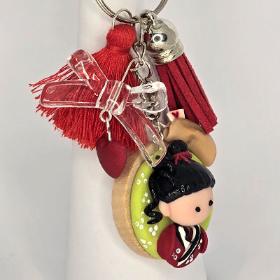 Charm: Japanese Girl (Red)