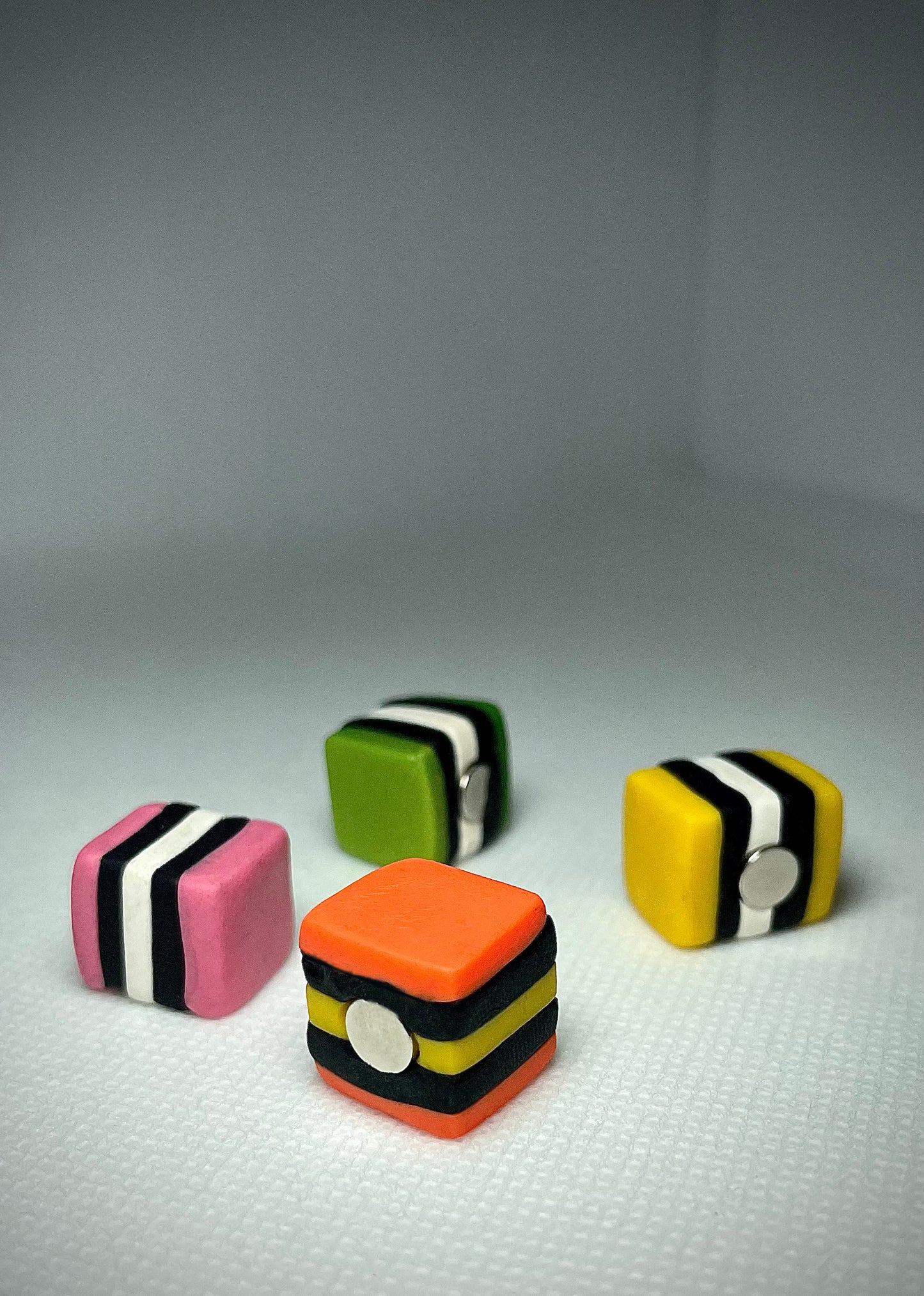 Licorice Allsorts - fridge magnets