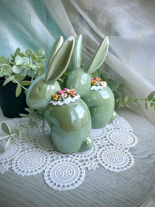 Green Easter Bunnies