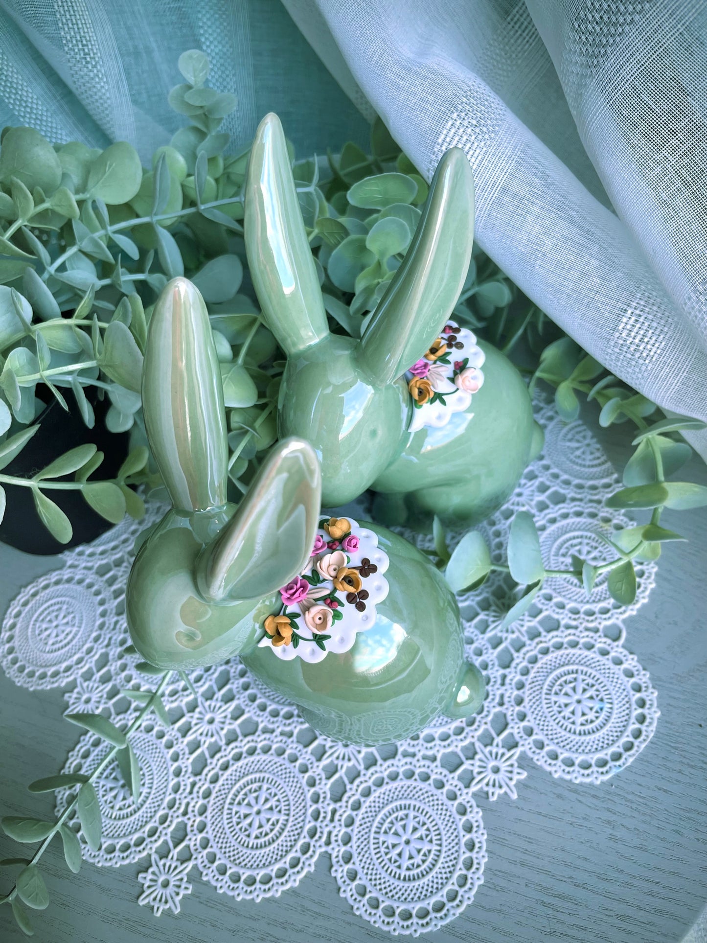 Green Easter Bunnies