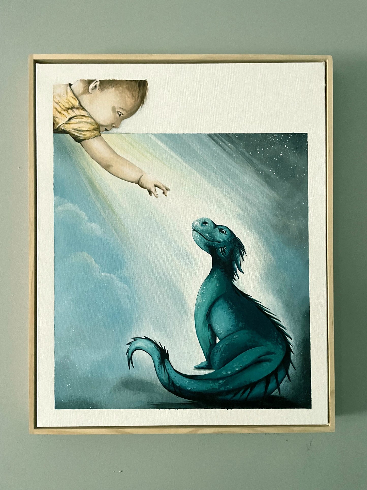 Dragon & Boy_1 (40 x 50cm)