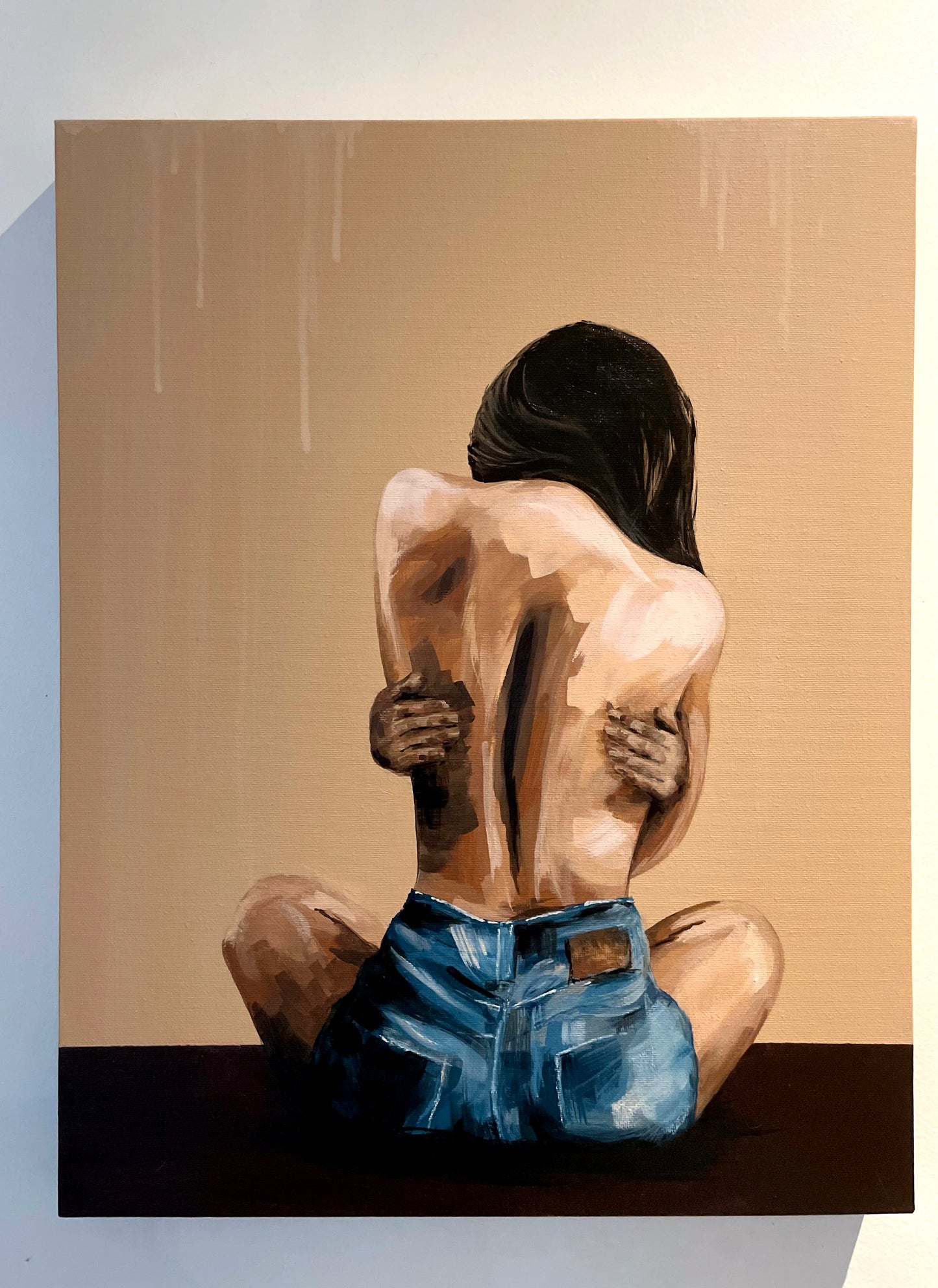 Blue Denim #1 (40 x 50cm)