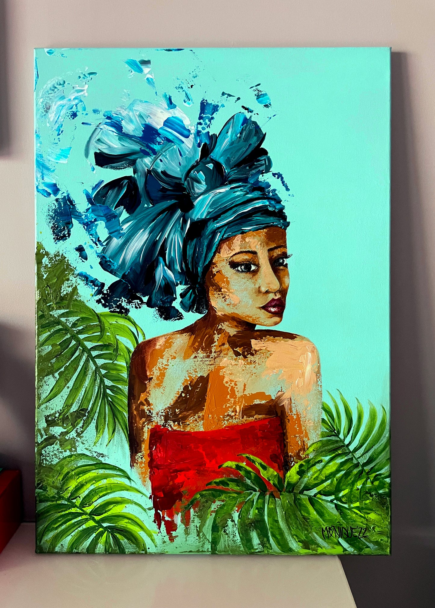 ORIGINAL SOLD African Queen (prints are avail)