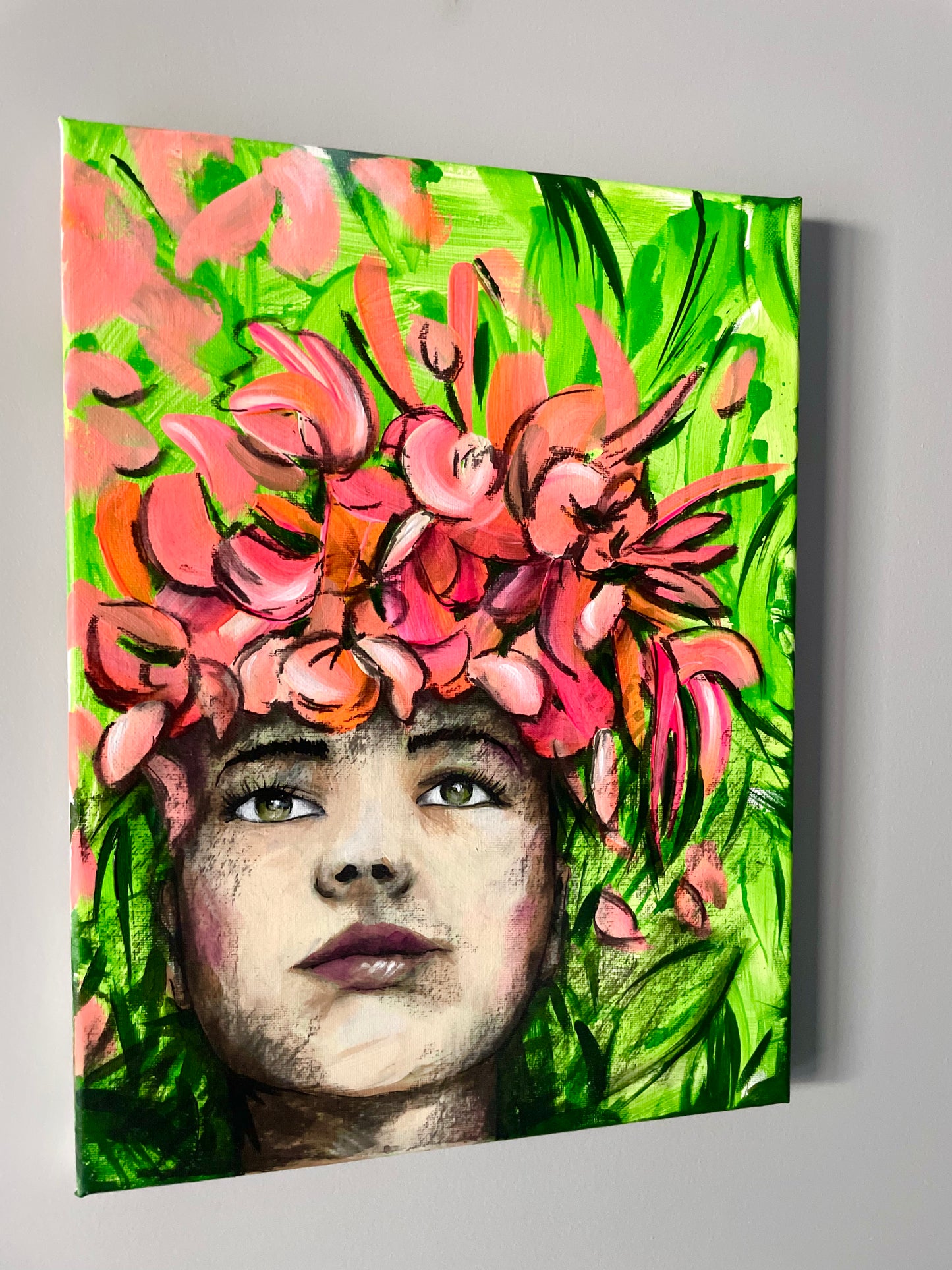 Girl Tropical (30 x 40cm)