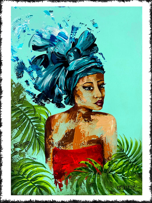 ORIGINAL SOLD African Queen (prints are avail)