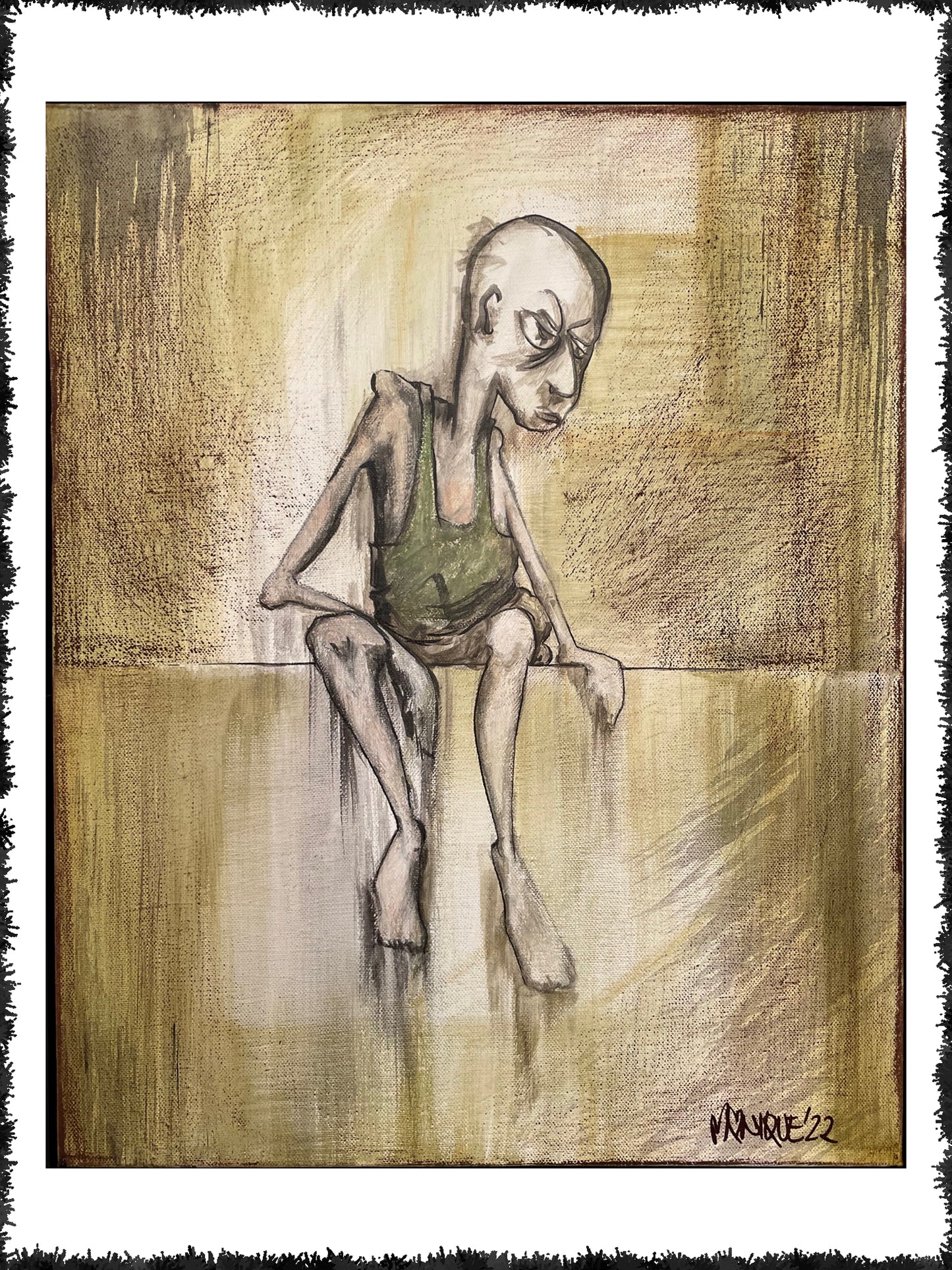 Old man (40 x 50cm)