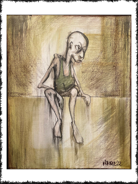 Old man (40 x 50cm)