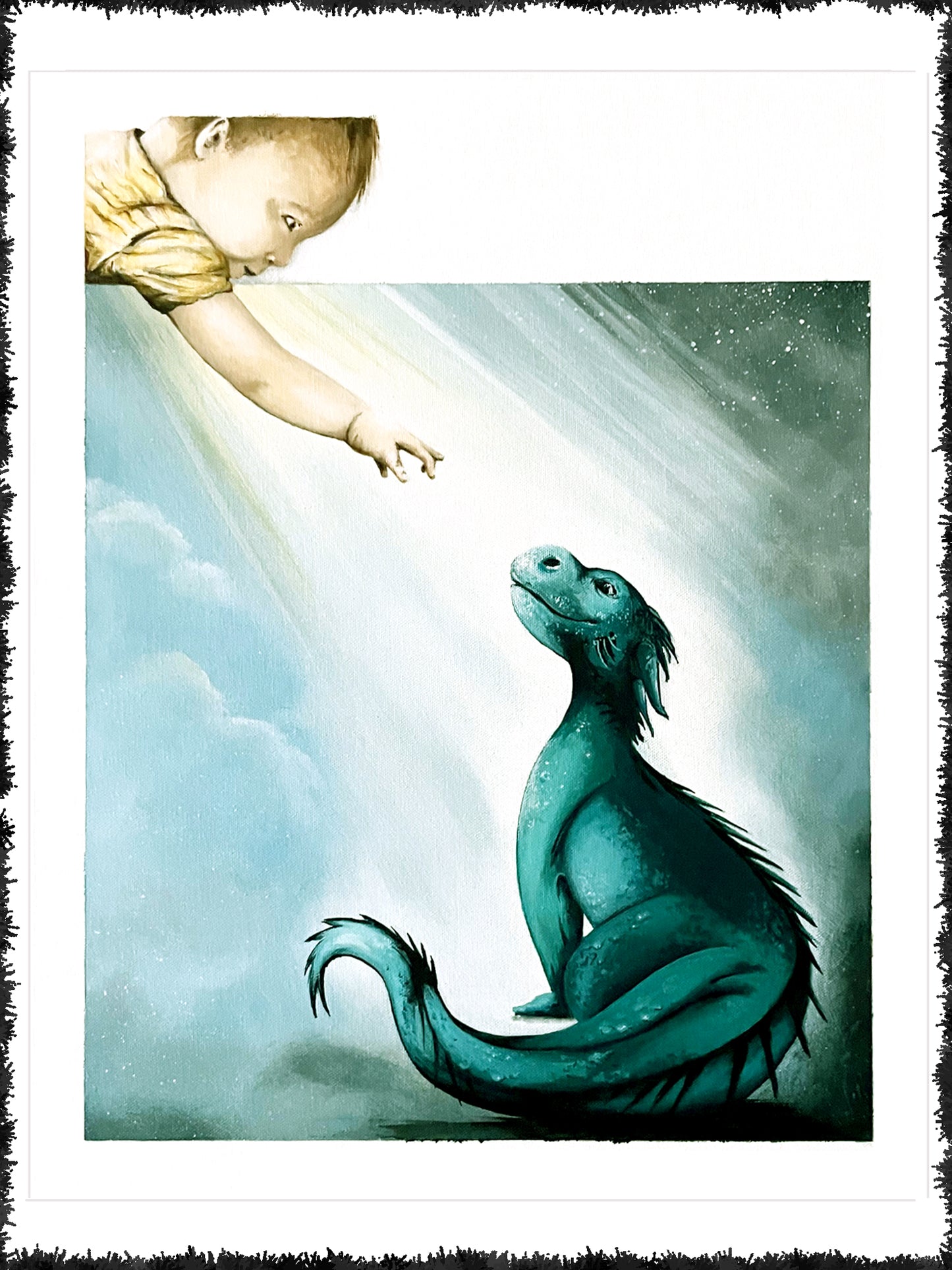 Dragon & Boy_1 (40 x 50cm)